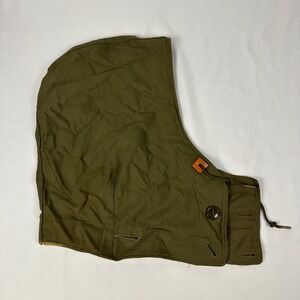 Vintage M-1943 Field Jacket Hood Mens OS Olive Drab Military M43 Cotton